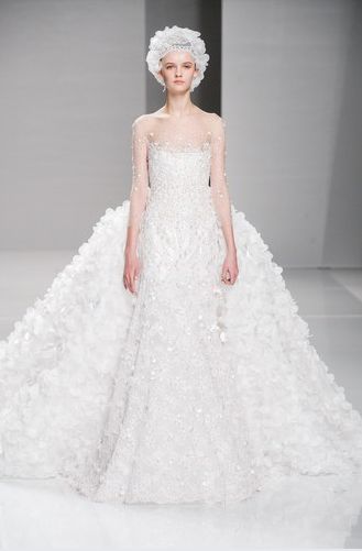 盘点2015年巴黎高级定制春夏大秀20套最美婚