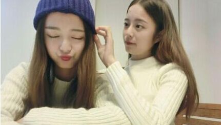 <em>双胞胎姐妹</em>走红 青涩高中照曝光--人民网江苏视