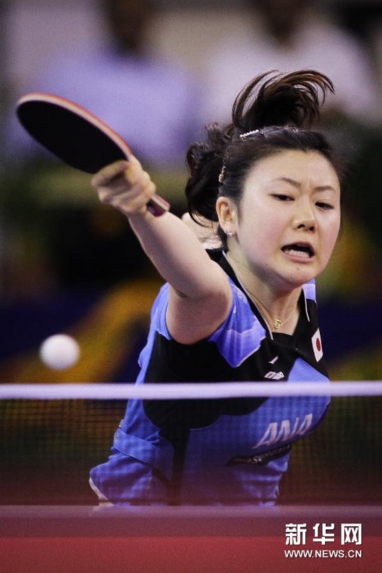 第28届乒乓球亚洲杯:福原爱无缘奖牌