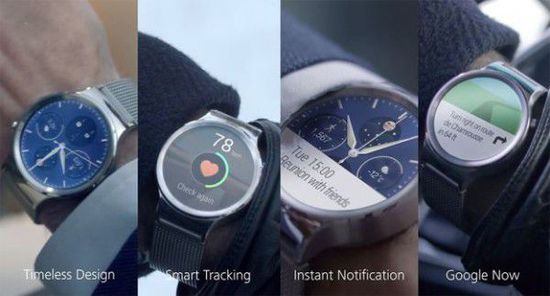 MWC 2015:华为发布首款Android Wear手表产品