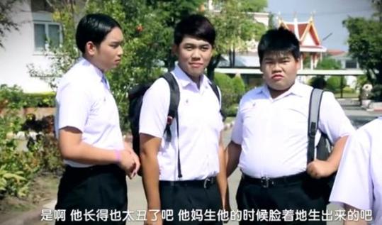 泰剧《不一样的美男》神翻译震碎三观 人妖颜