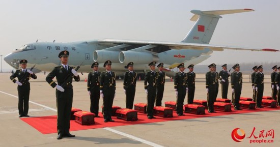 第二批68具在韩志愿军烈士遗骸今日迎接回国