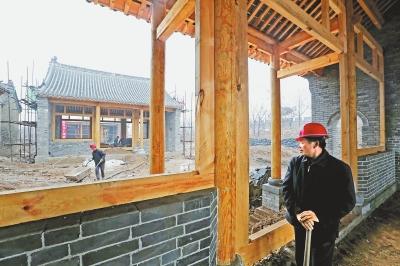 商丘古城陈氏四合院抢救性修复 始建于明末清