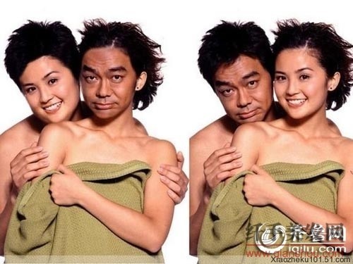 陆毅双下巴胖子照撞脸黄磊 明星ps美丑两极