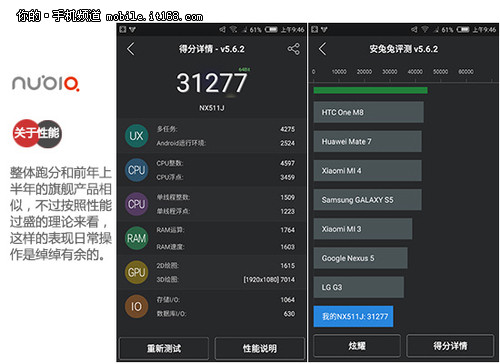 全網兼容 努比亞Z9 mini芯片解析