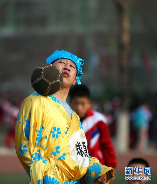 世界足球起源地 清明蹴鞠薪火相传