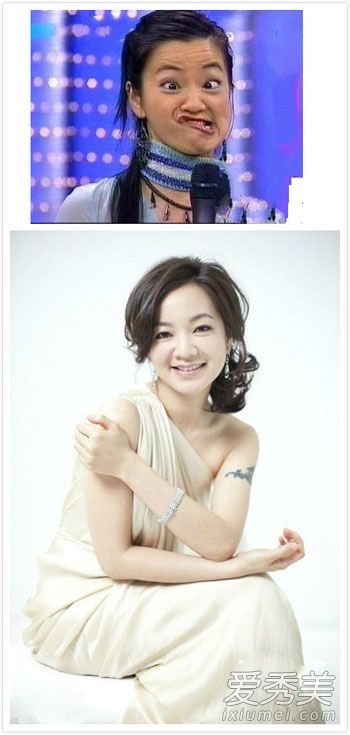 曝光歌手们最想毁掉的恐怖照片 还记得红豆大红豆吗?
