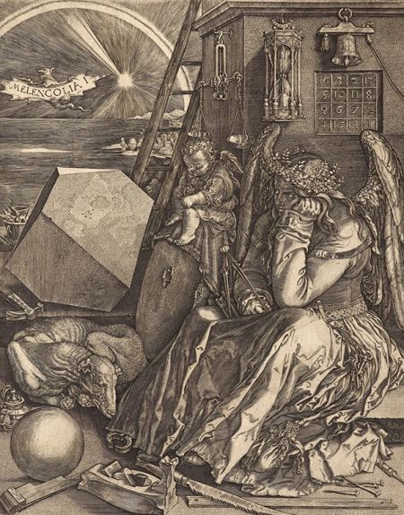 P촵(Johan Wierix)ApSPǪmgn(Melancolia)AȤWJeAéĬaeY(Scottish National Gallery)