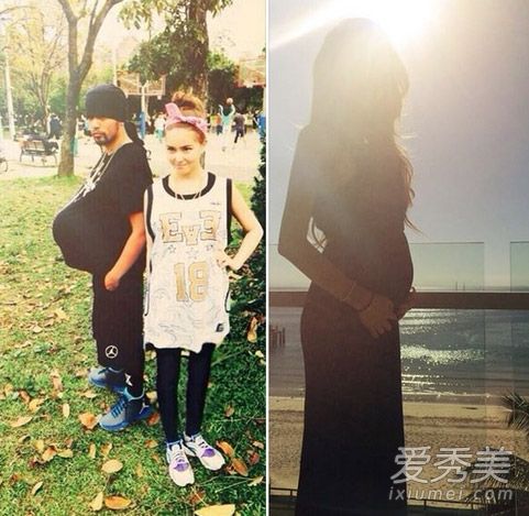 昆凌怀孕了!娱圈美丽人妻大肚照发型PK