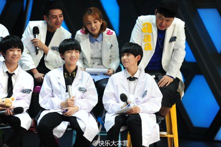 快乐大本营TFBOYS精彩花絮 TFBOYS撞上凤凰