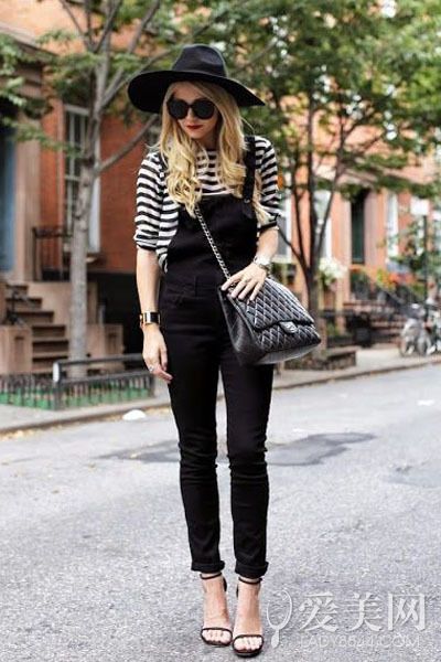 春日减龄妙招 用背带裤做搭配- Micro Reading