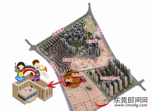 东莞东城中心将新建一所小学