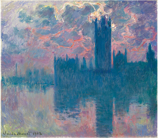 ã䡷Le Parlement, soleil couchant