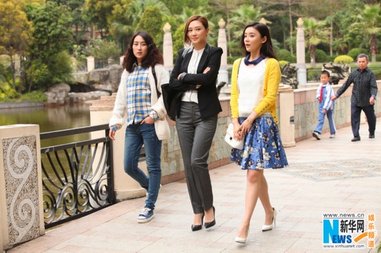 《天使的城》应采儿别样造型打造都市轻熟女(