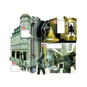 哈尔滨国际饭店发生黄金大劫案 价值千万黄金