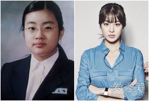 姜素拉尹恩惠李孝利 韩国女星减肥前后对比照