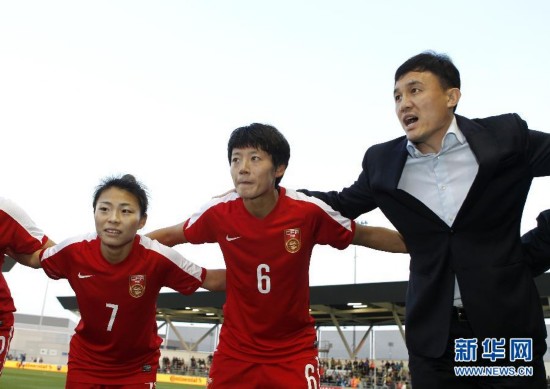 热身赛:中国女足不敌英格兰队