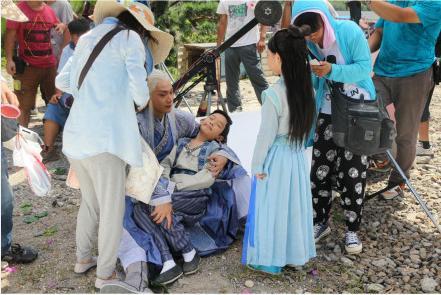 李易峰郑爽杨幂陈伟霆马天宇 《古剑奇谭》花