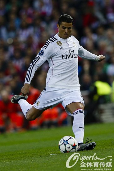 欧冠-C罗哑火贝尔失单刀 皇马客场平马竞