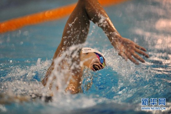 全国冠军赛:孙杨获男子1500米自由泳冠军 摘得
