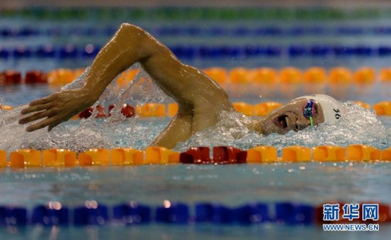 冠军赛孙杨1500自夺第四冠 叶诗文400混摘金
