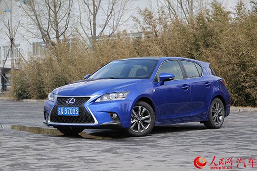 省油又环保 人民网试驾雷克萨斯新款CT 200h(