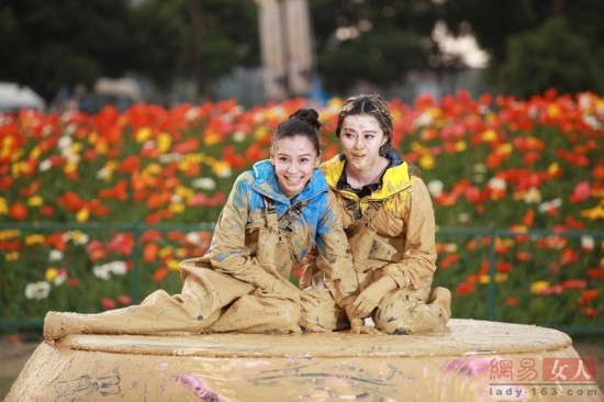 别跟她站一起 《跑男2》范爷苹果光逼死baby