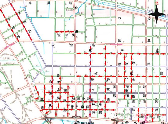 戳图放大看仔细啦,亲!2015版郑州单行道大全