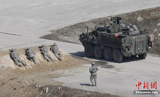 韩美鹞鹰联合军演结束 韩军方关注朝鲜动向