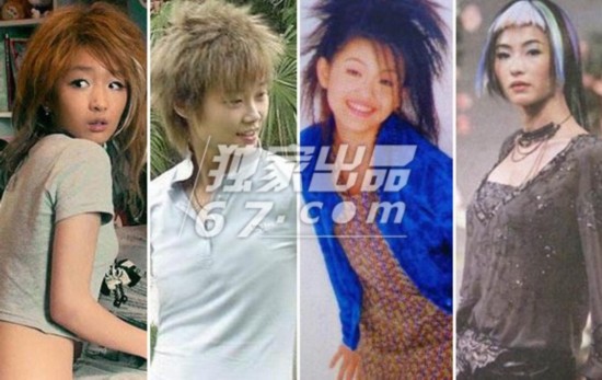 女神杀马特造型谁更雷人!李宇春周冬雨几乎认不出