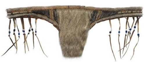 基摩女子用海豹皮毛制丁字裤 还造出连裤袜--陕