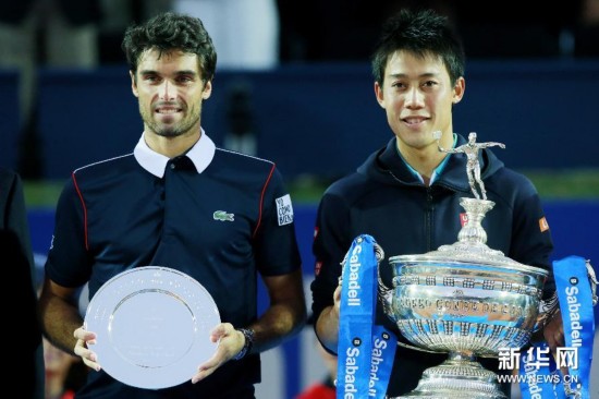 2015ATP巴塞罗那网球公开赛:锦织圭卫冕