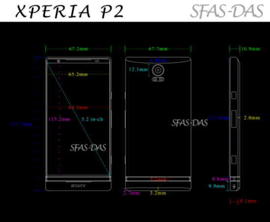 Z4֮�����콢 ����Xperia P2����ȫй¶ 
