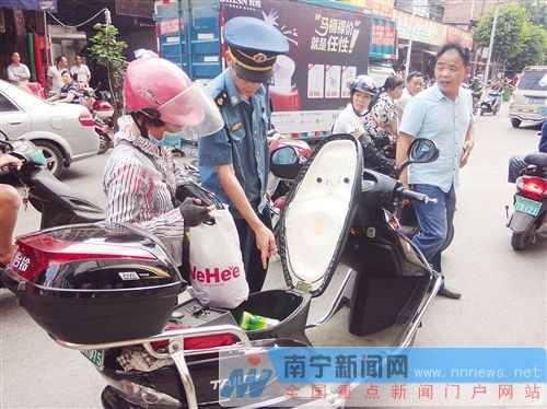 南宁今年已查扣1506辆非法营运车 电的成黑车