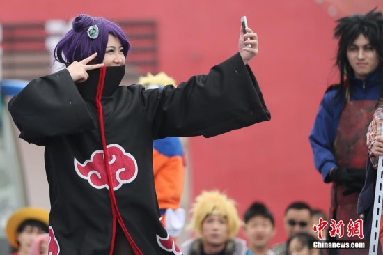 南京动漫社团走进盐城 抢眼首届拍客节