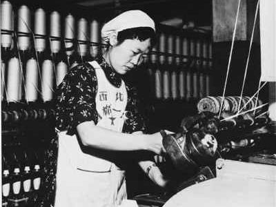 纺织工人——赵梦桃