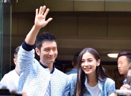 baby黄晓明辟谣分手称别闹 奔跑吧兄弟黄晓明