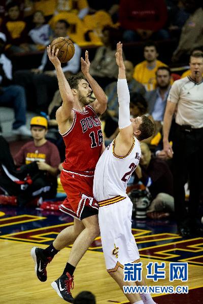 NBA季后赛:公牛胜骑士