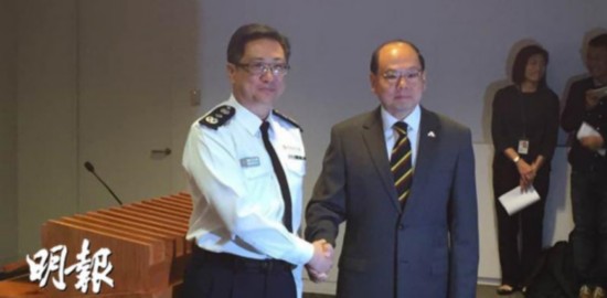 香港新任警务处处长:首要任务是维持香港安定