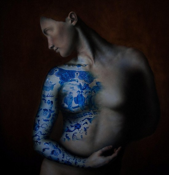 意大利画家创作超写实美女油画(高清组图)