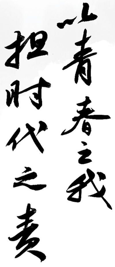 标题书法:苏显龙