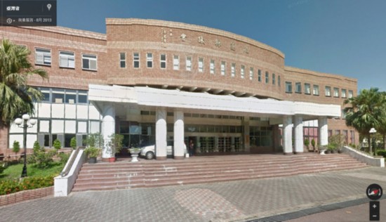 花蓮縣議會。（台媒翻攝自Google Map）