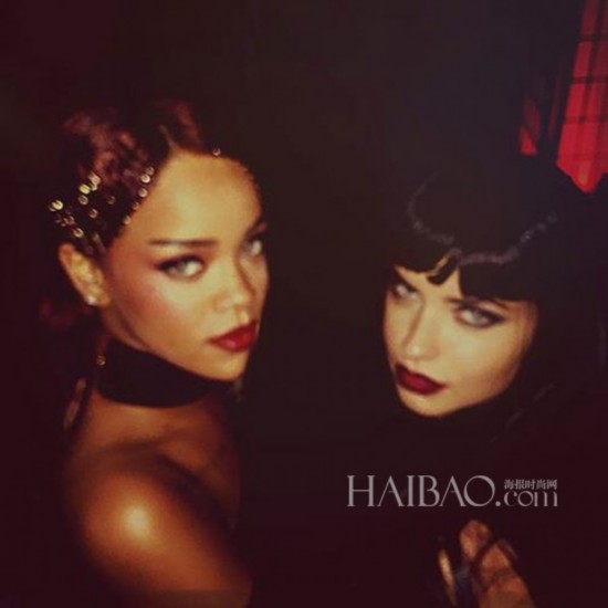 蕾哈娜 (Rihanna) ,阿德瑞娜·利玛 (Adriana Lima)