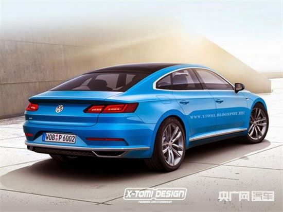 新款大众CC效果图 或2016下半年发布