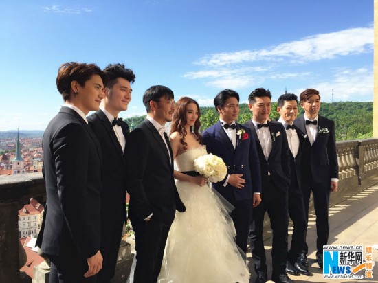 欧弟郑云灿布拉格<em>梦幻</em>婚礼 田源<em>出轨</em>门后亮相