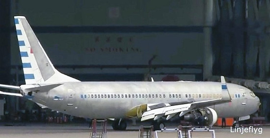 馬英九專機試飛航跡在網絡大曝光（圖）