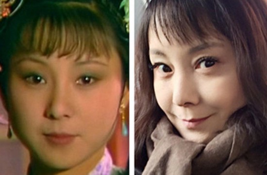 图为87版《红楼梦》"晴雯"安雯饰演.