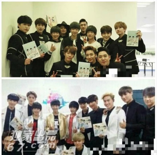 exotfboys世纪大战,exo和tfboys世纪大战 tfboys与super junior,exo合照等众星合照:王源爽朗 俊凯呆萌