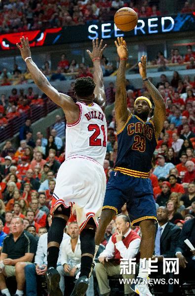 NBA季后赛:公牛胜骑士