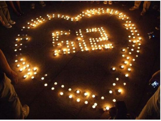 纪念汶川地震7周年 新日博爱卫生院用阳光温